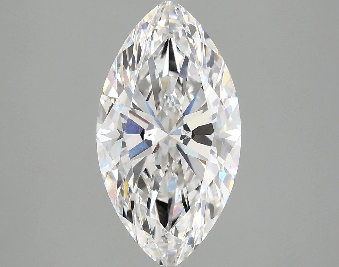 2.51 Carat Marquise Shaped Excellent Cut VVS2 IGI Certified Lab Grown Diamond