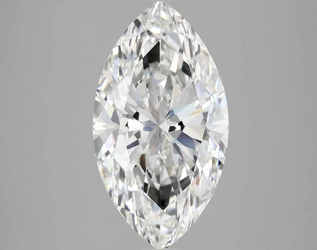 3.08 Carat Marquise Shaped Excellent Cut VVS2 IGI Certified Lab Grown Diamond