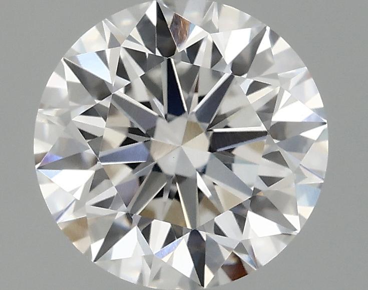 1.57 Carat Round Shaped Ideal Cut VVS2 IGI Certified Lab Grown Diamond