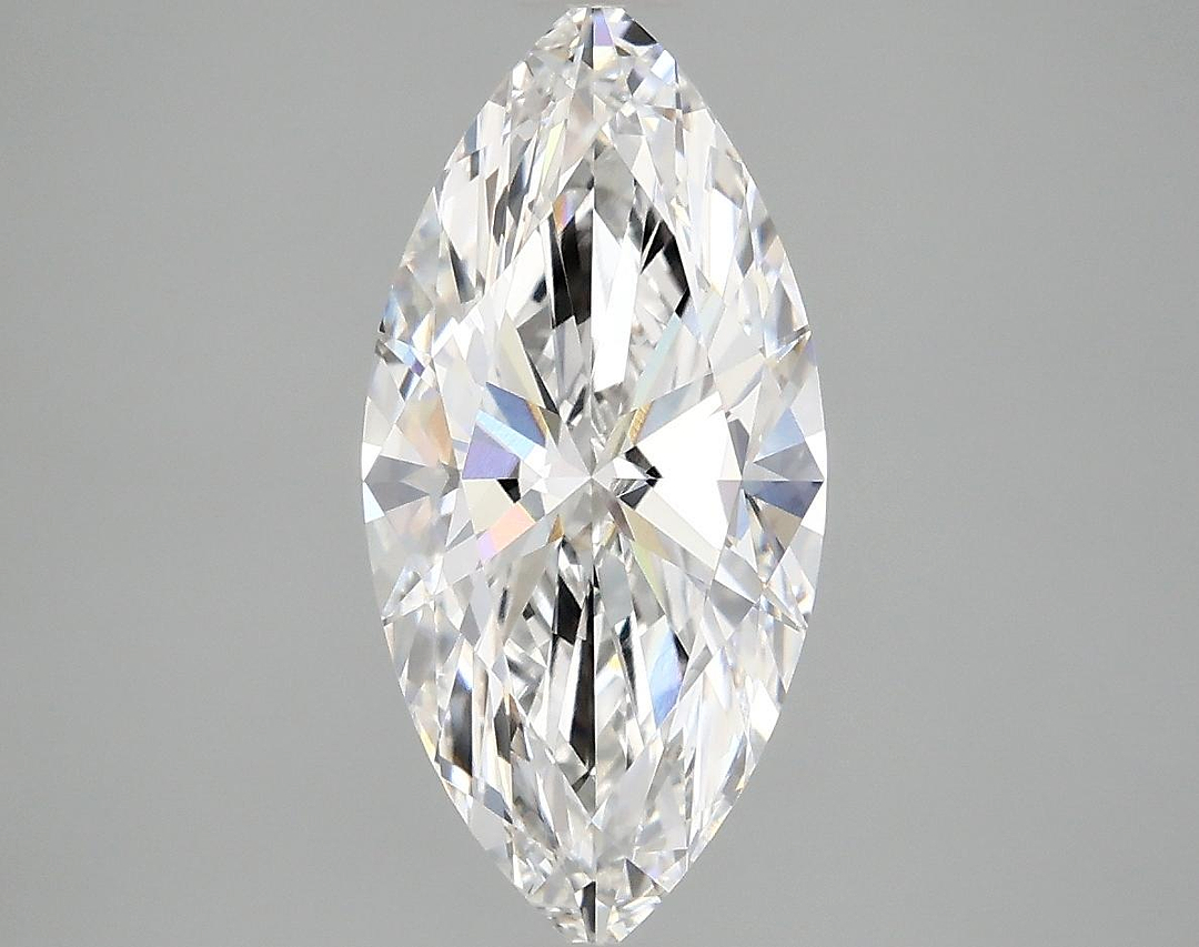 2.3 Carat Marquise Shaped Excellent Cut VS1 IGI Certified Lab Grown Diamond