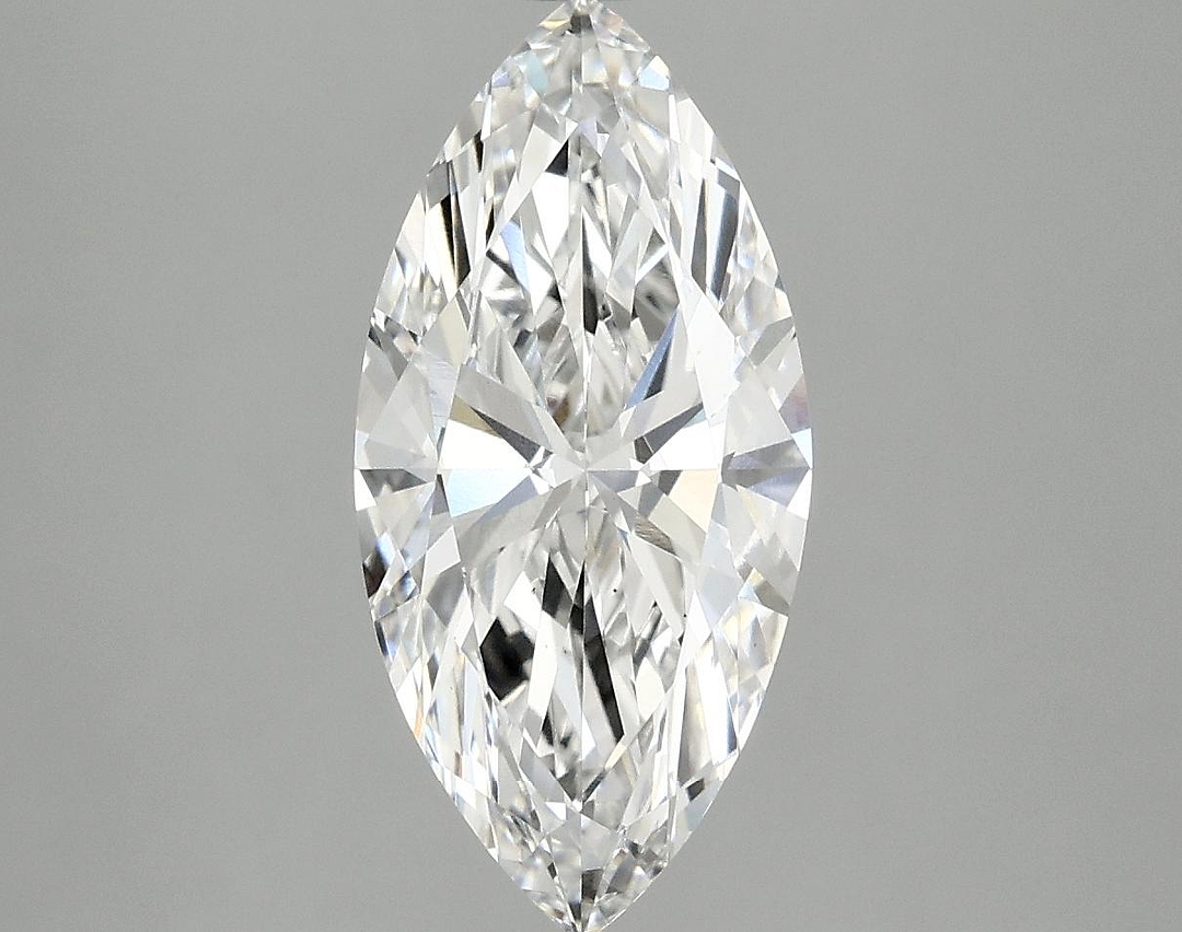 2.35 Carat Marquise Shaped Excellent Cut VS1 IGI Certified Lab Grown Diamond