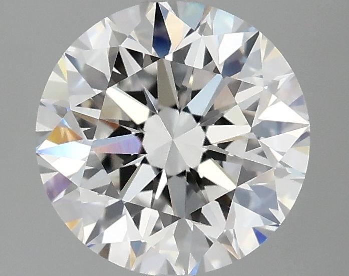 2.14 Carat Round Shaped Excellent Cut VVS2 IGI Certified Lab Grown Diamond