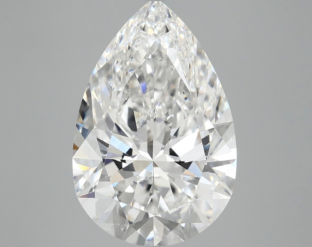 6.01 Carat Pear Shaped Excellent Cut VS1 IGI Certified Lab Grown Diamond