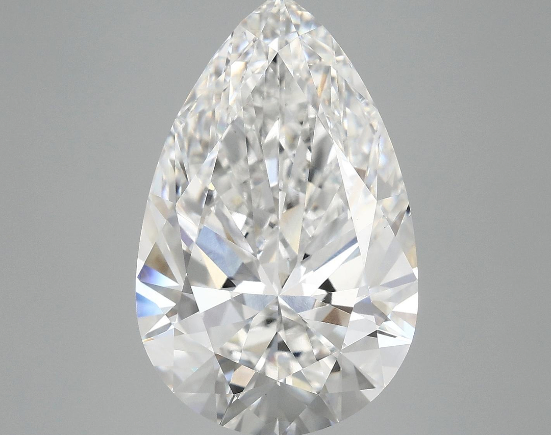 7.17 Carat Pear Shaped Ideal Cut VS1 IGI Certified Lab Grown Diamond