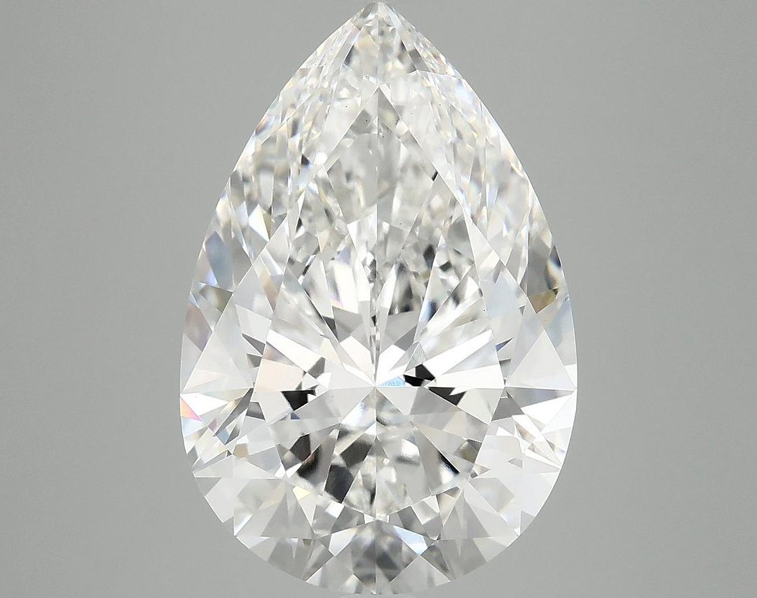 6.66 Carat Pear Shaped Excellent Cut VS1 IGI Certified Lab Grown Diamond