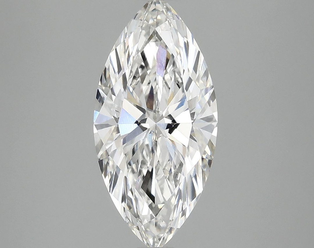 2.3 Carat Marquise Shaped Excellent Cut VVS2 IGI Certified Lab Grown Diamond