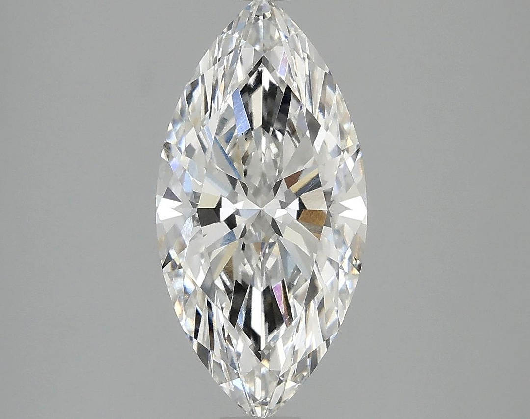 2.1 Carat Marquise Shaped Ideal Cut VS1 IGI Certified Lab Grown Diamond