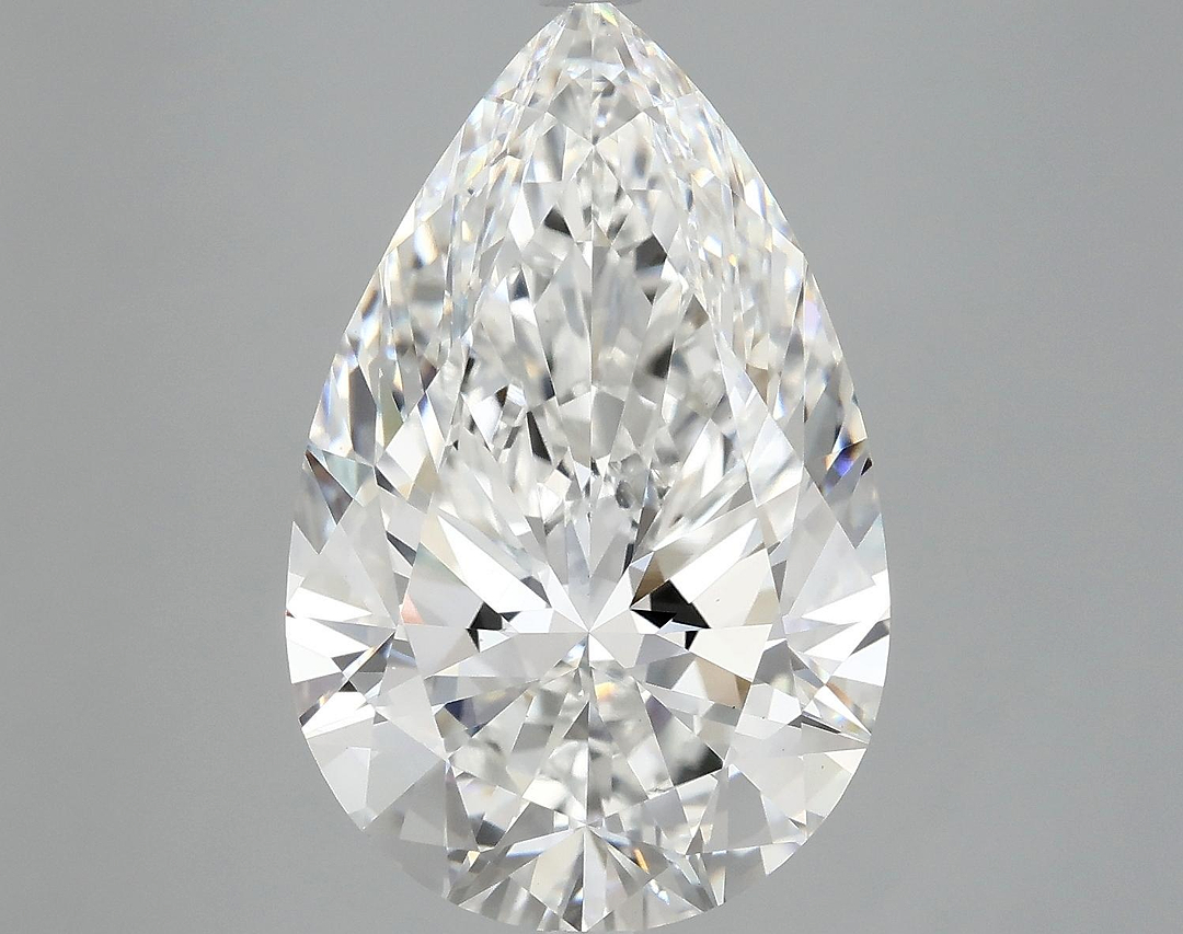 7.06 Carat Pear Shaped Ideal Cut VS1 IGI Certified Lab Grown Diamond