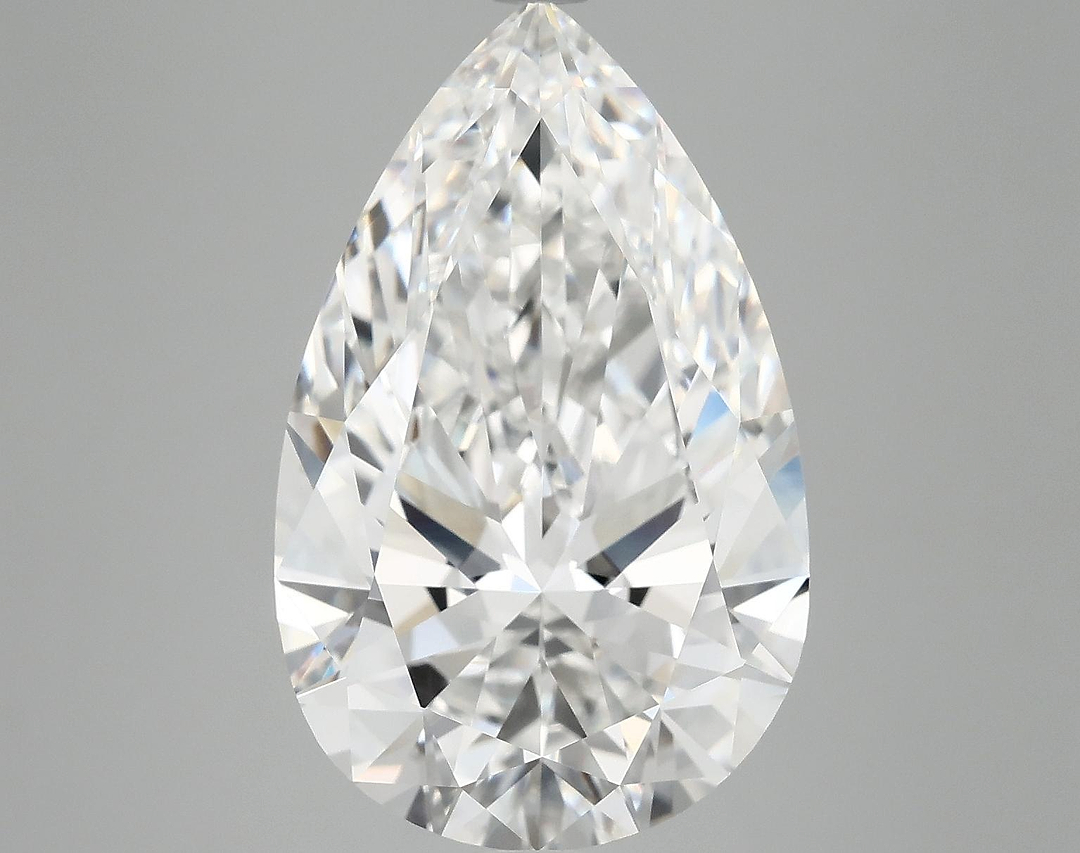 7.79 Carat Pear Shaped Ideal Cut VVS2 IGI Certified Lab Grown Diamond