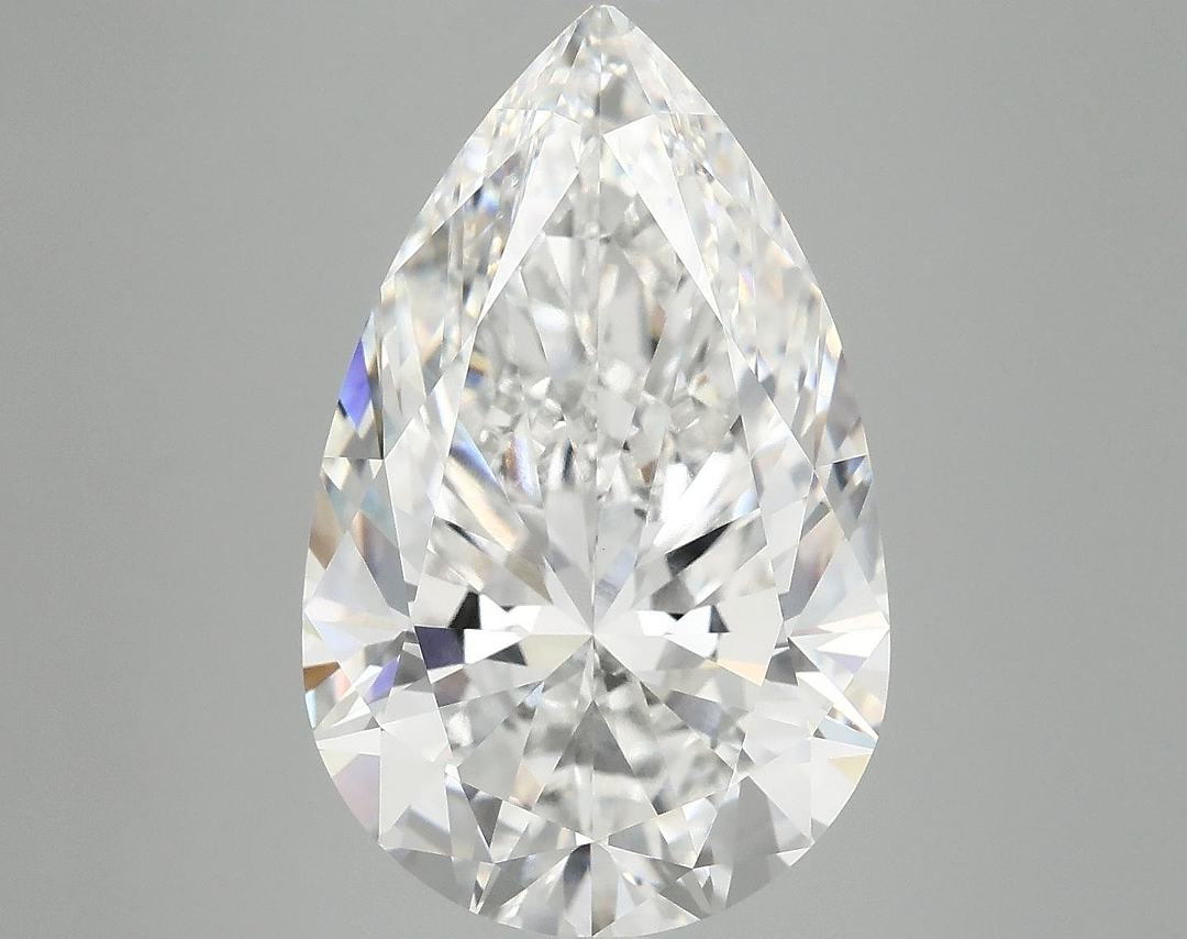 7.04 Carat Pear Shaped Ideal Cut VS1 IGI Certified Lab Grown Diamond