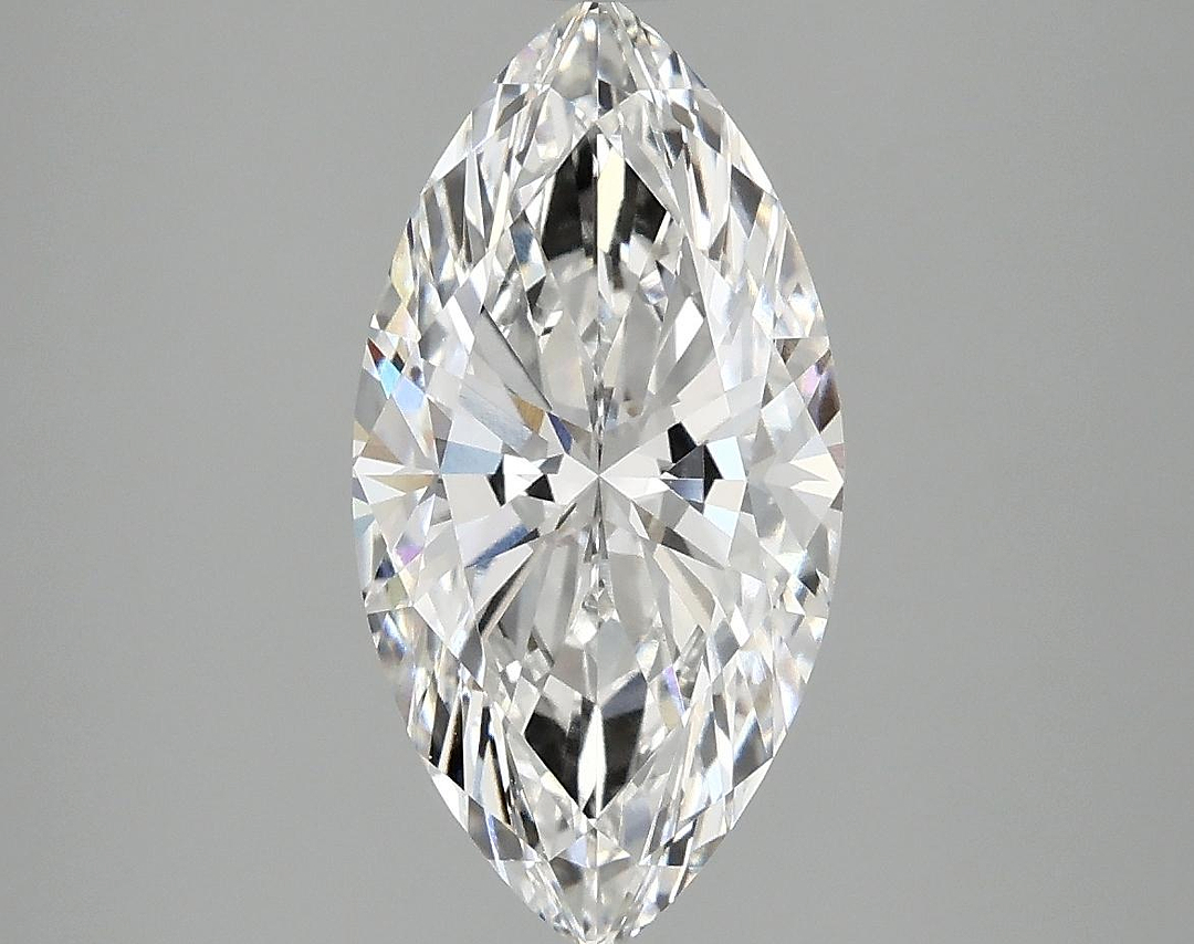 2.57 Carat Marquise Shaped Ideal Cut VVS2 IGI Certified Lab Grown Diamond