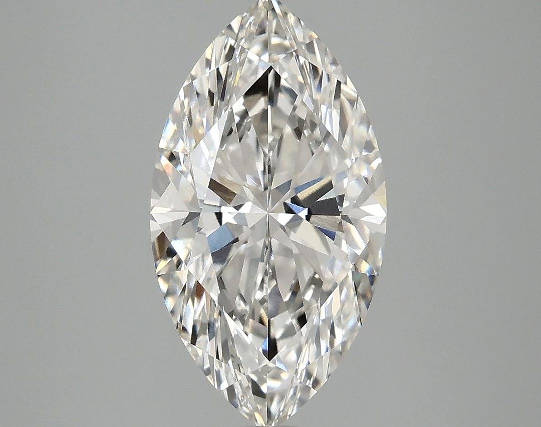3.0 Carat Marquise Shaped Excellent Cut VVS2 IGI Certified Lab Grown Diamond