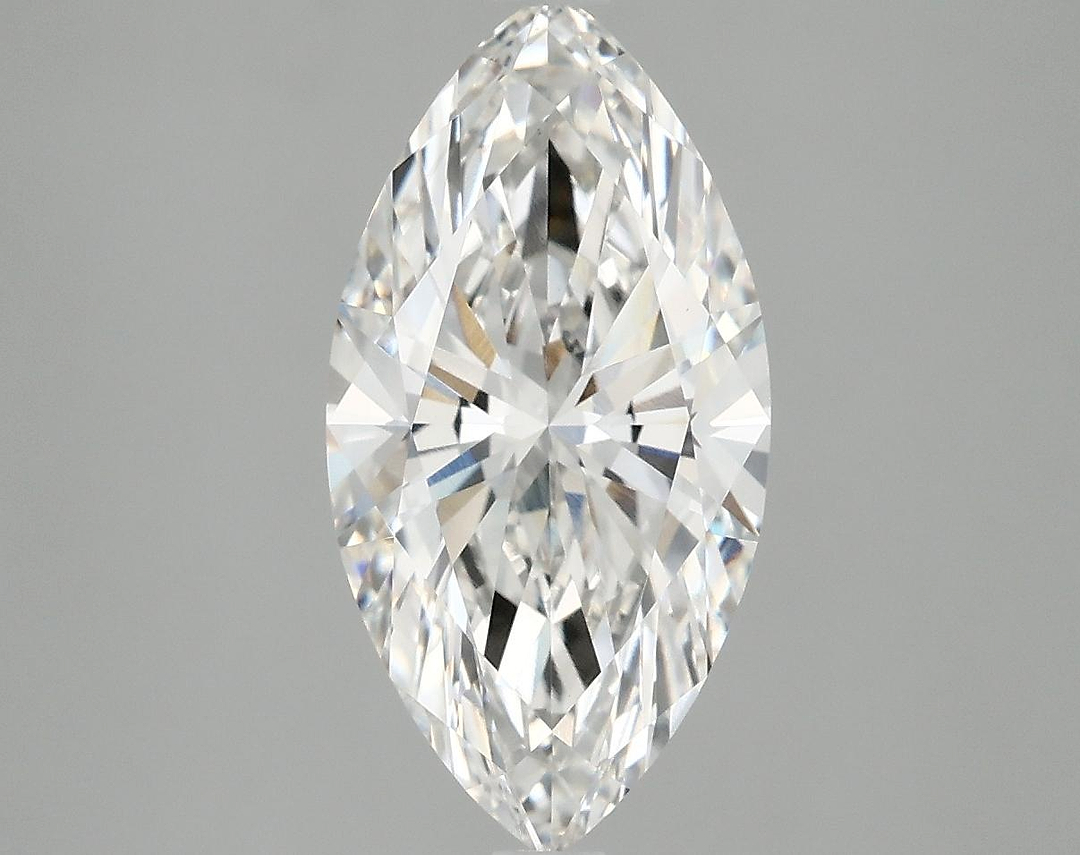 2.87 Carat Marquise Shaped Ideal Cut VVS2 IGI Certified Lab Grown Diamond