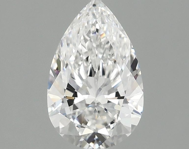 1.08 Carat Pear Shaped Ideal Cut VVS2 IGI Certified Lab Grown Diamond