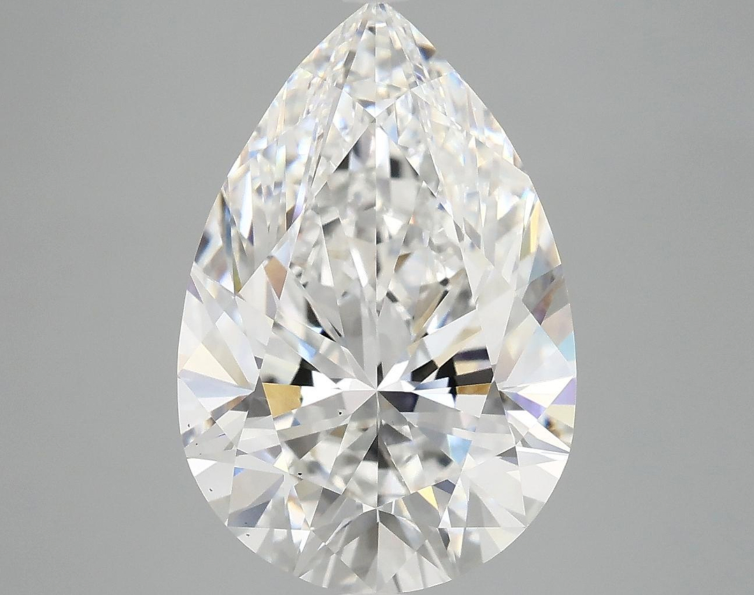 5.76 Carat Pear Shaped Excellent Cut VS2 IGI Certified Lab Grown Diamond