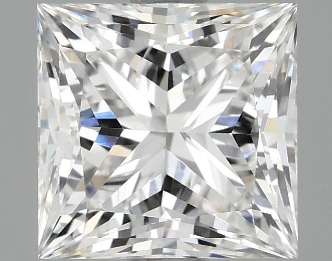 1.76 Carat Princess Shaped Ideal Cut VVS2 IGI Certified Lab Grown Diamond