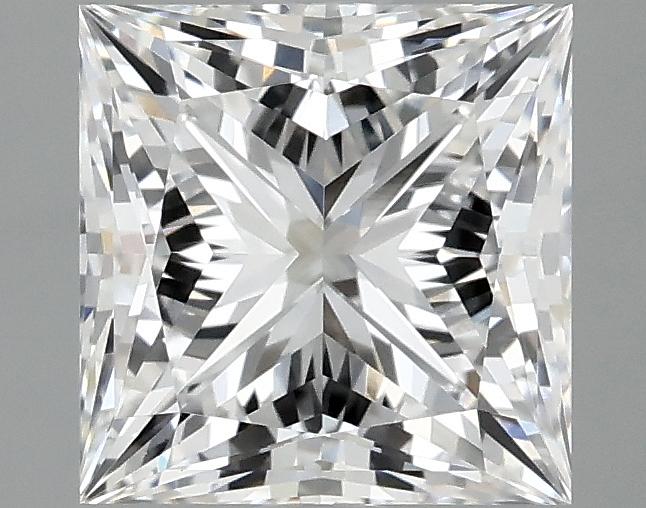 2.55 Carat Princess Shaped Ideal Cut VVS2 IGI Certified Lab Grown Diamond