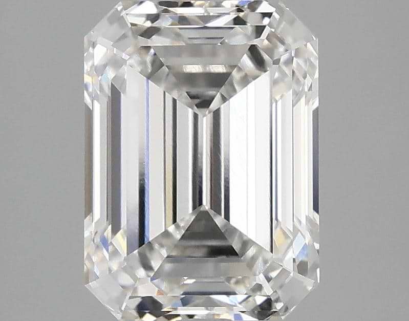 2.9 Carat Emerald Shaped Excellent Cut VVS2 IGI Certified Lab Grown Diamond