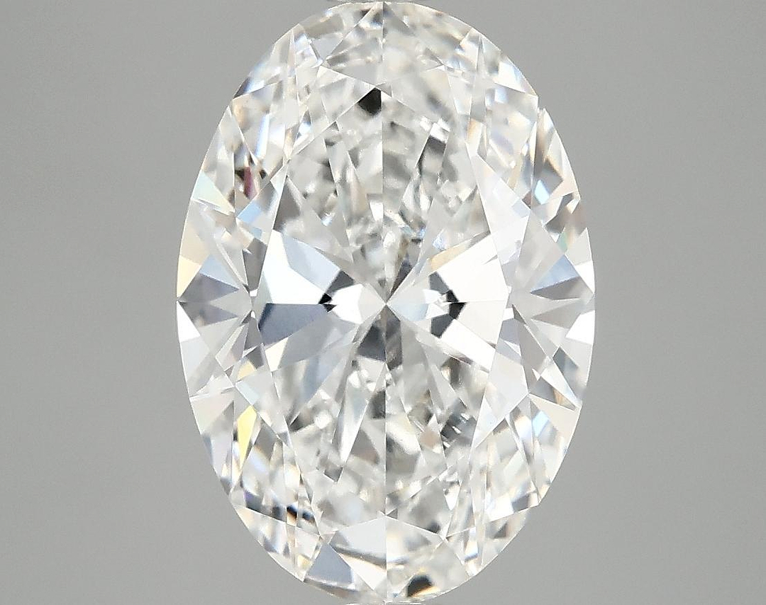 4.05 Carat Oval Shaped Ideal Cut VVS2 IGI Certified Lab Grown Diamond