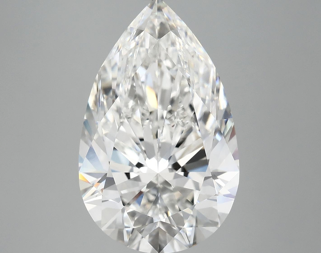 7.19 Carat Pear Shaped Ideal Cut VVS2 IGI Certified Lab Grown Diamond