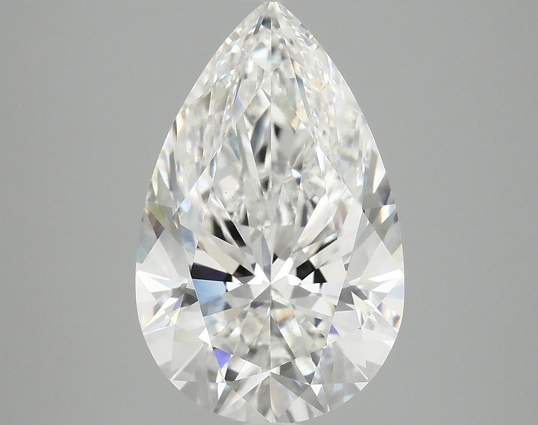 4.07 Carat Pear Shaped Ideal Cut VS1 IGI Certified Lab Grown Diamond