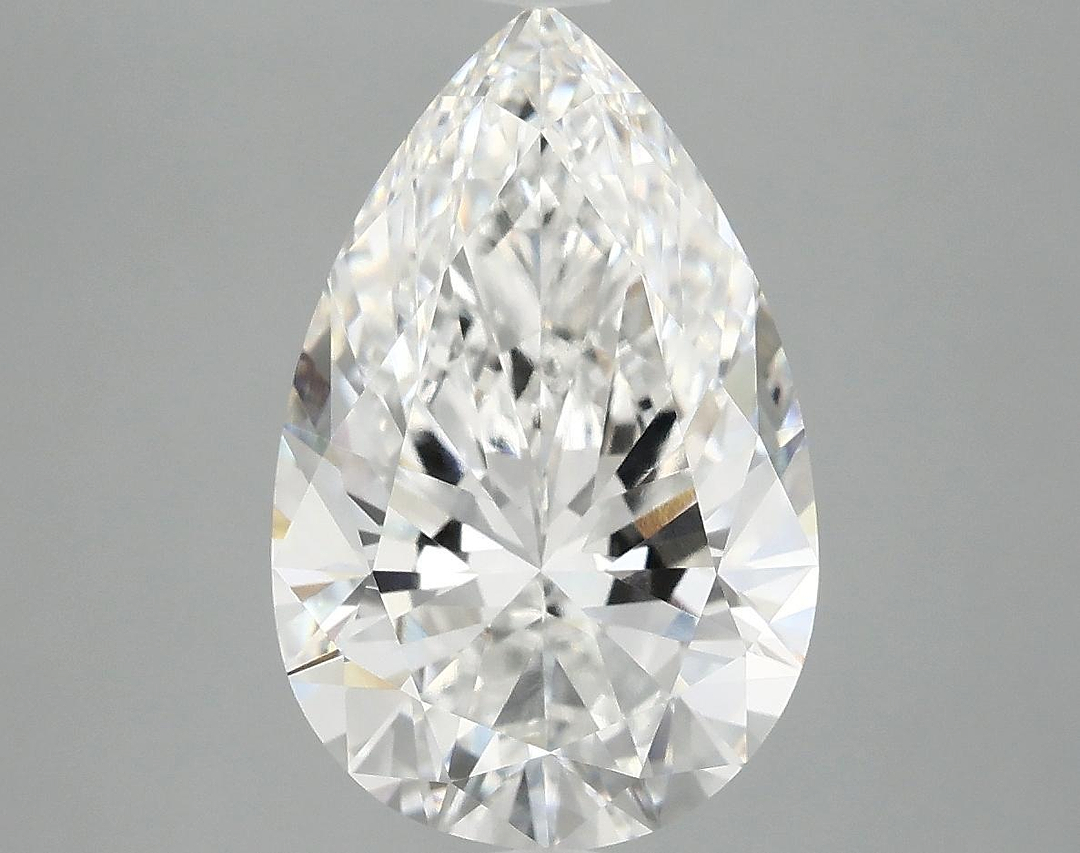 4.01 Carat Pear Shaped Ideal Cut VVS2 IGI Certified Lab Grown Diamond