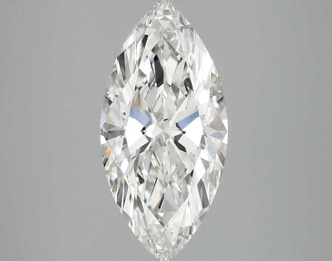 2.39 Carat Marquise Shaped Excellent Cut VVS2 IGI Certified Lab Grown Diamond