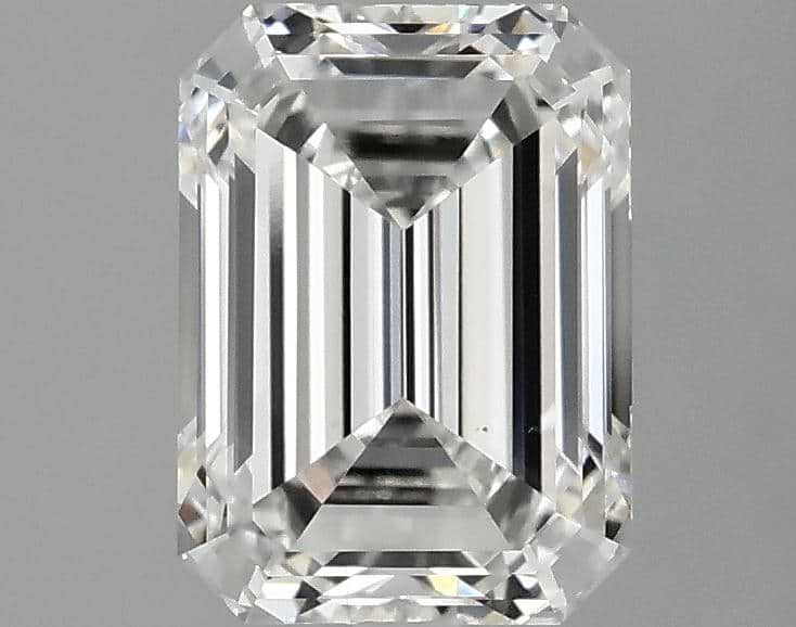2.1 Carat Emerald Shaped Excellent Cut VS1 IGI Certified Lab Grown Diamond