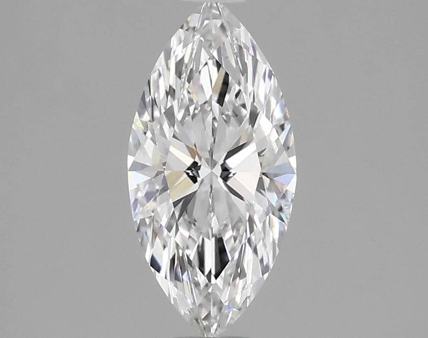 1.01 Carat Marquise Shaped Ideal Cut VVS2 IGI Certified Lab Grown Diamond