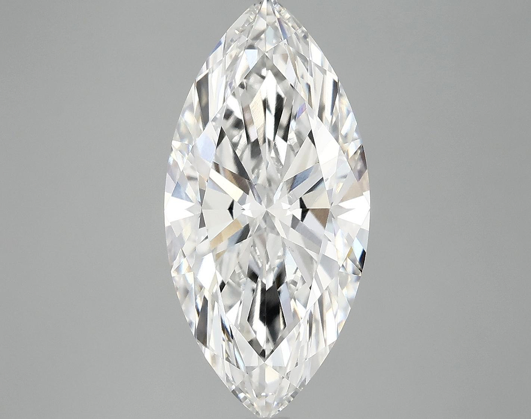 3.89 Carat Marquise Shaped Excellent Cut VS1 IGI Certified Lab Grown Diamond