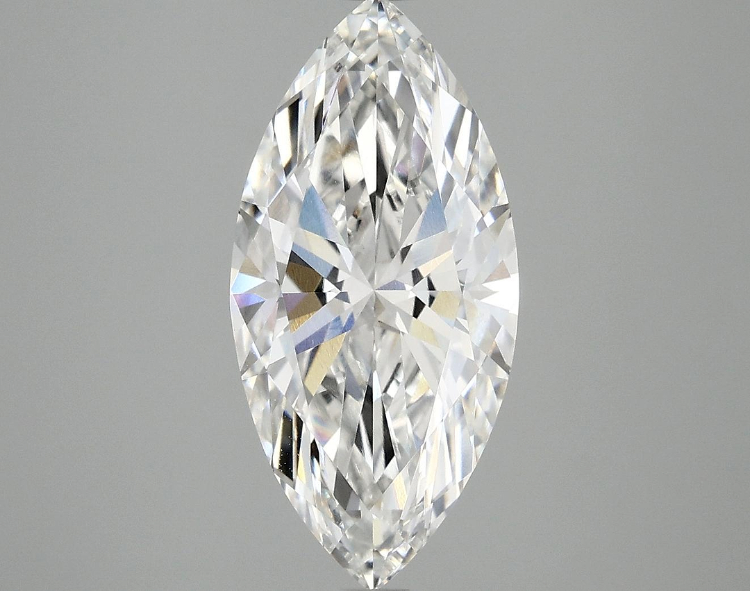 3.08 Carat Marquise Shaped Excellent Cut VS1 IGI Certified Lab Grown Diamond