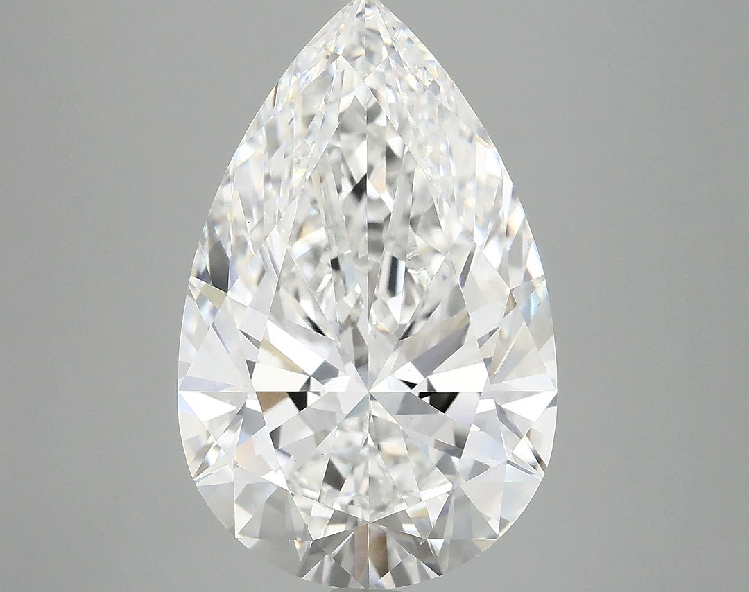 6.75 Carat Pear Shaped Ideal Cut VS1 IGI Certified Lab Grown Diamond