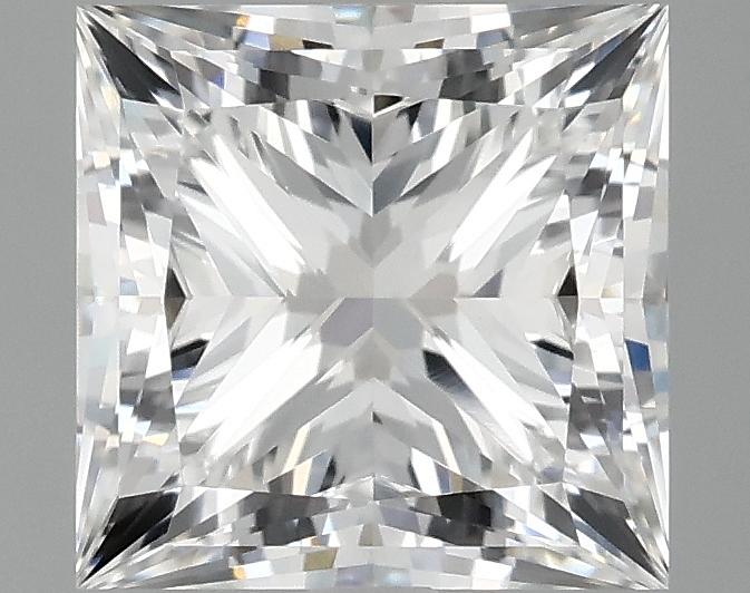 1.82 Carat Princess Shaped Ideal Cut VVS2 IGI Certified Lab Grown Diamond