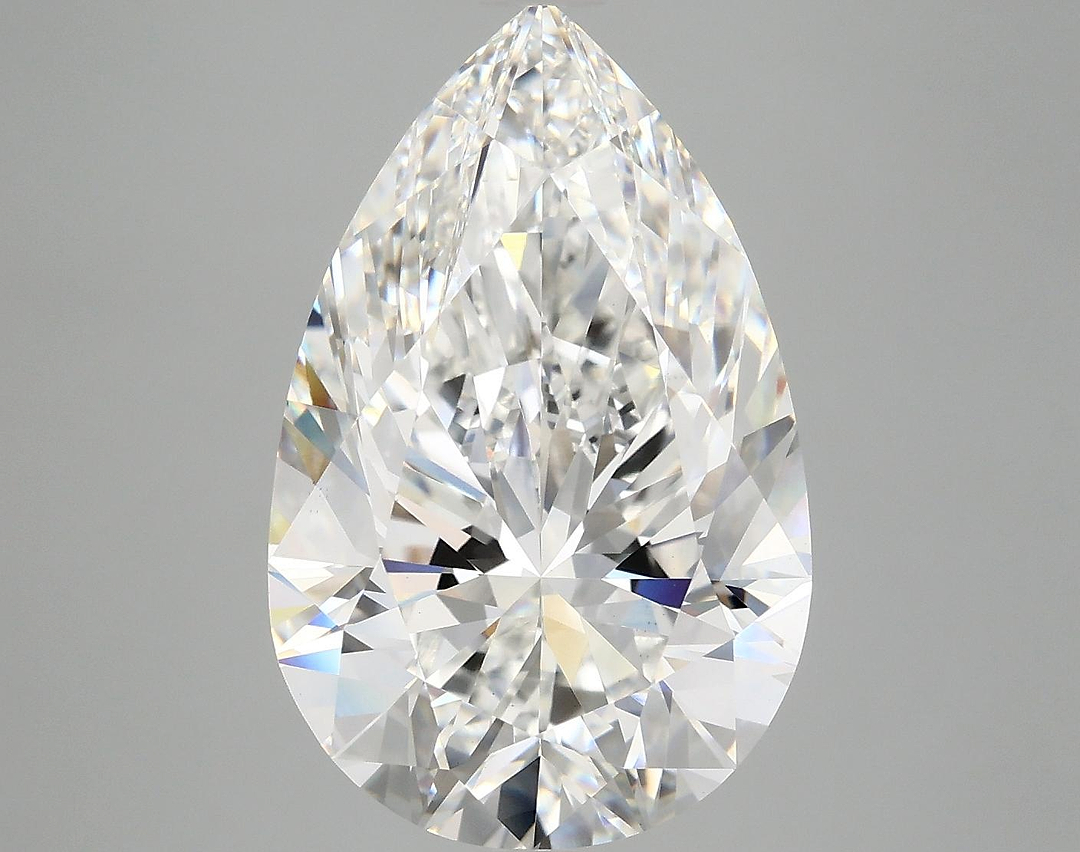 7.25 Carat Pear Shaped Ideal Cut VS1 IGI Certified Lab Grown Diamond
