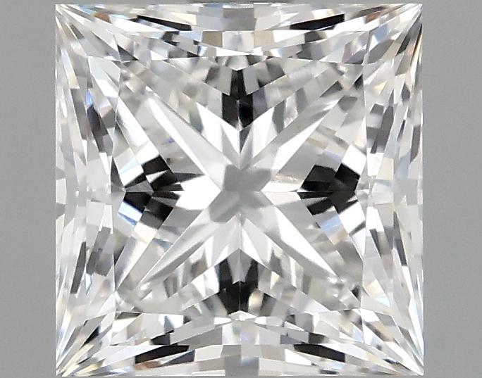 1.86 Carat Princess Shaped Ideal Cut VVS2 IGI Certified Lab Grown Diamond