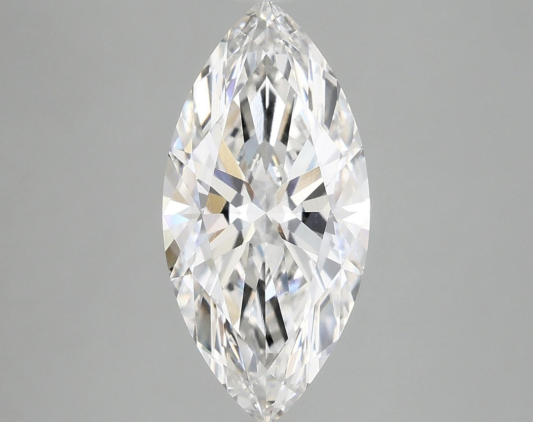 3.08 Carat Marquise Shaped Excellent Cut VVS2 IGI Certified Lab Grown Diamond