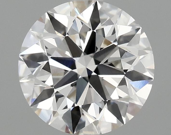 1.42 Carat Round Shaped Ideal Cut VVS2 IGI Certified Lab Grown Diamond