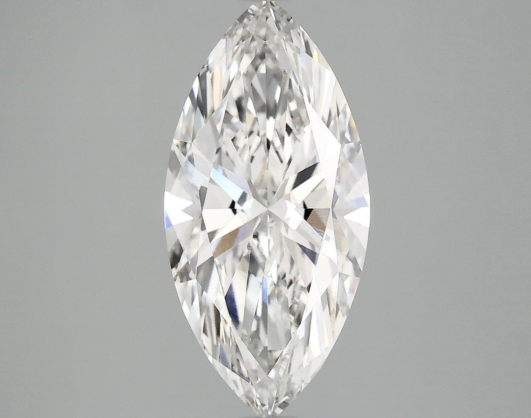 2.47 Carat Marquise Shaped Excellent Cut VVS2 IGI Certified Lab Grown Diamond