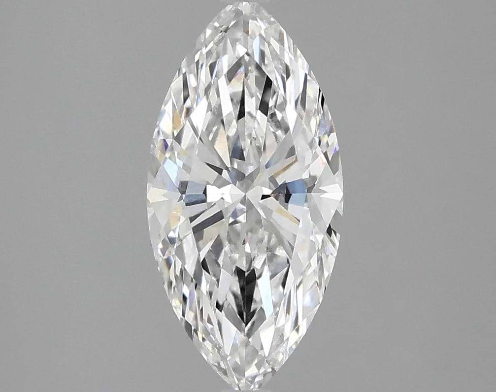 1.54 Carat Marquise Shaped Excellent Cut VVS2 IGI Certified Lab Grown Diamond