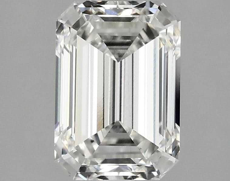 2.09 Carat Emerald Shaped Ideal Cut VS1 IGI Certified Lab Grown Diamond