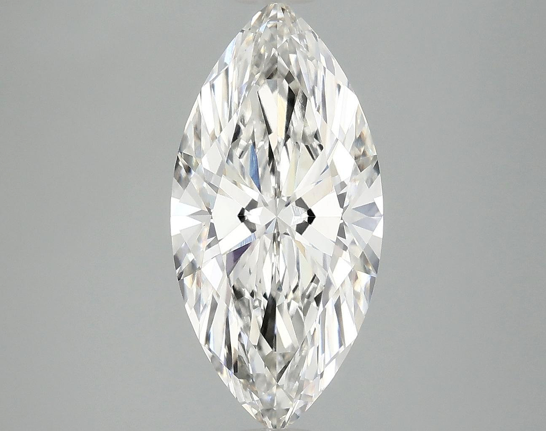 2.97 Carat Marquise Shaped Excellent Cut VVS2 IGI Certified Lab Grown Diamond