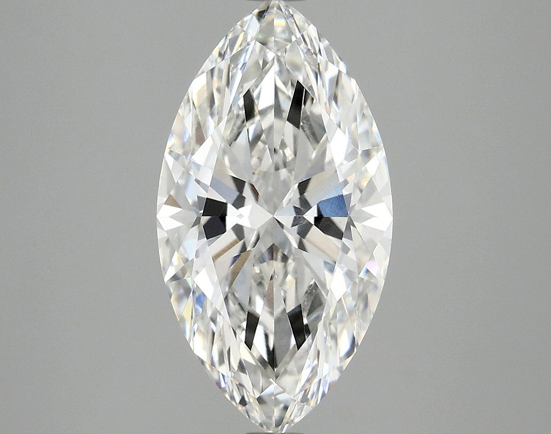 3.06 Carat Marquise Shaped Excellent Cut VVS2 IGI Certified Lab Grown Diamond