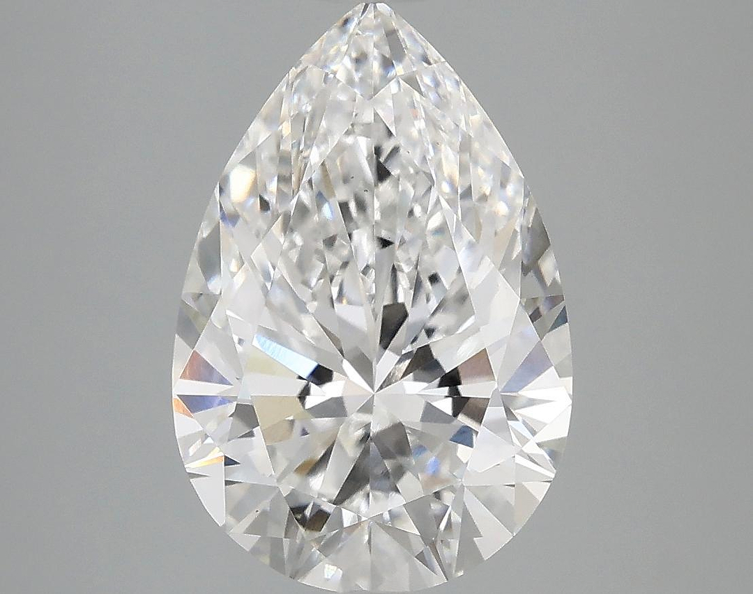 3.53 Carat Pear Shaped Excellent Cut VS1 IGI Certified Lab Grown Diamond
