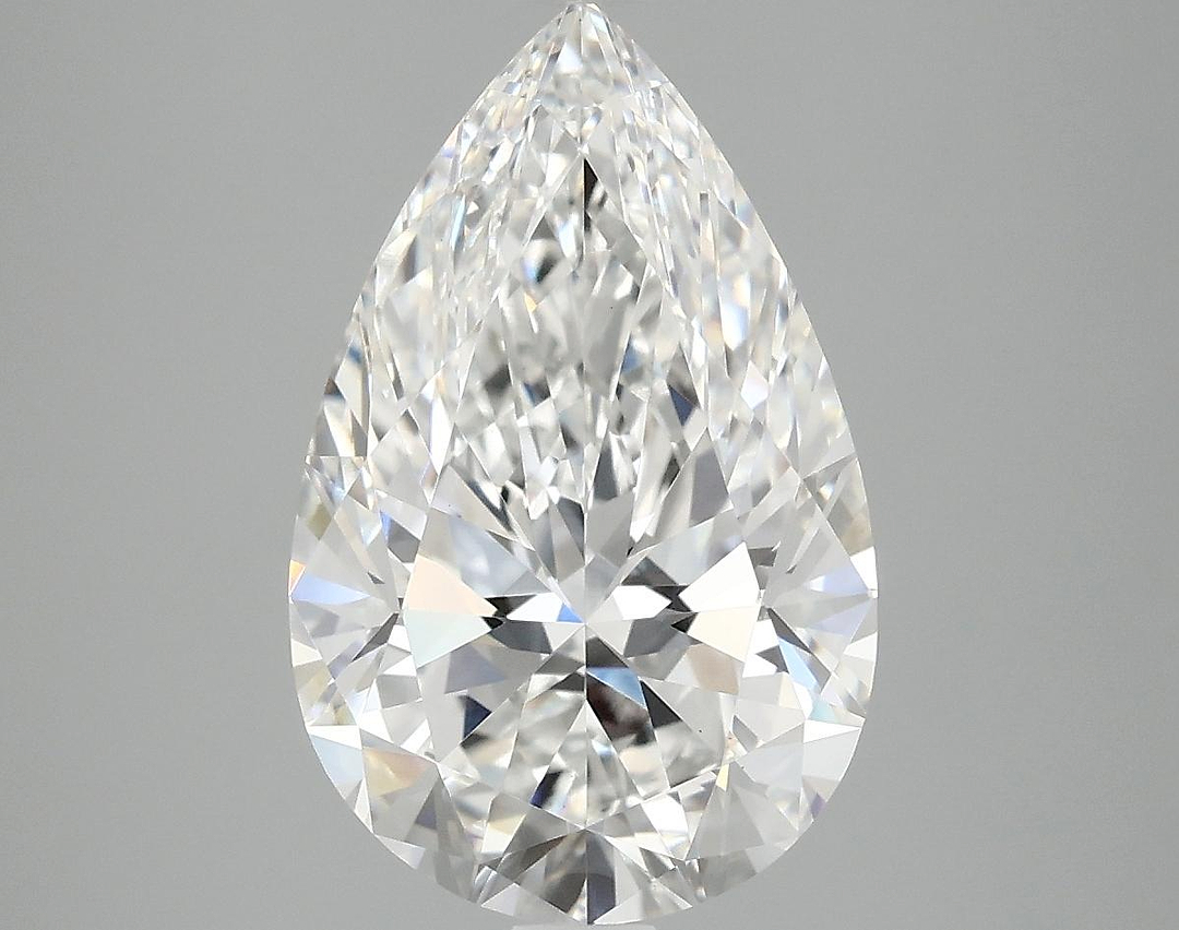 3.63 Carat Pear Shaped Ideal Cut VS1 IGI Certified Lab Grown Diamond