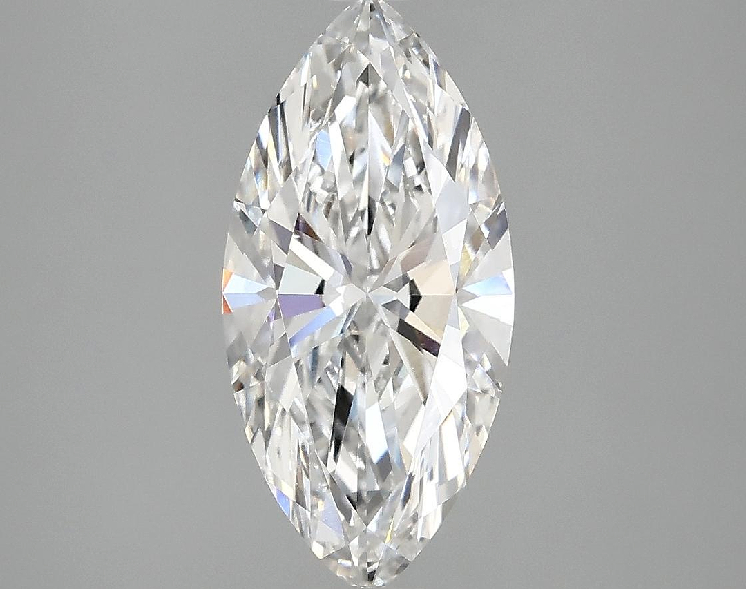 2.02 Carat Marquise Shaped Excellent Cut VVS2 IGI Certified Lab Grown Diamond