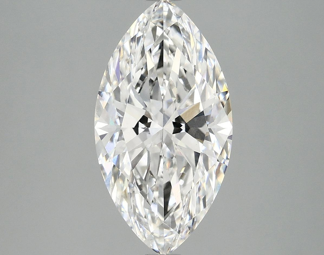 3.1 Carat Marquise Shaped Excellent Cut VVS2 IGI Certified Lab Grown Diamond