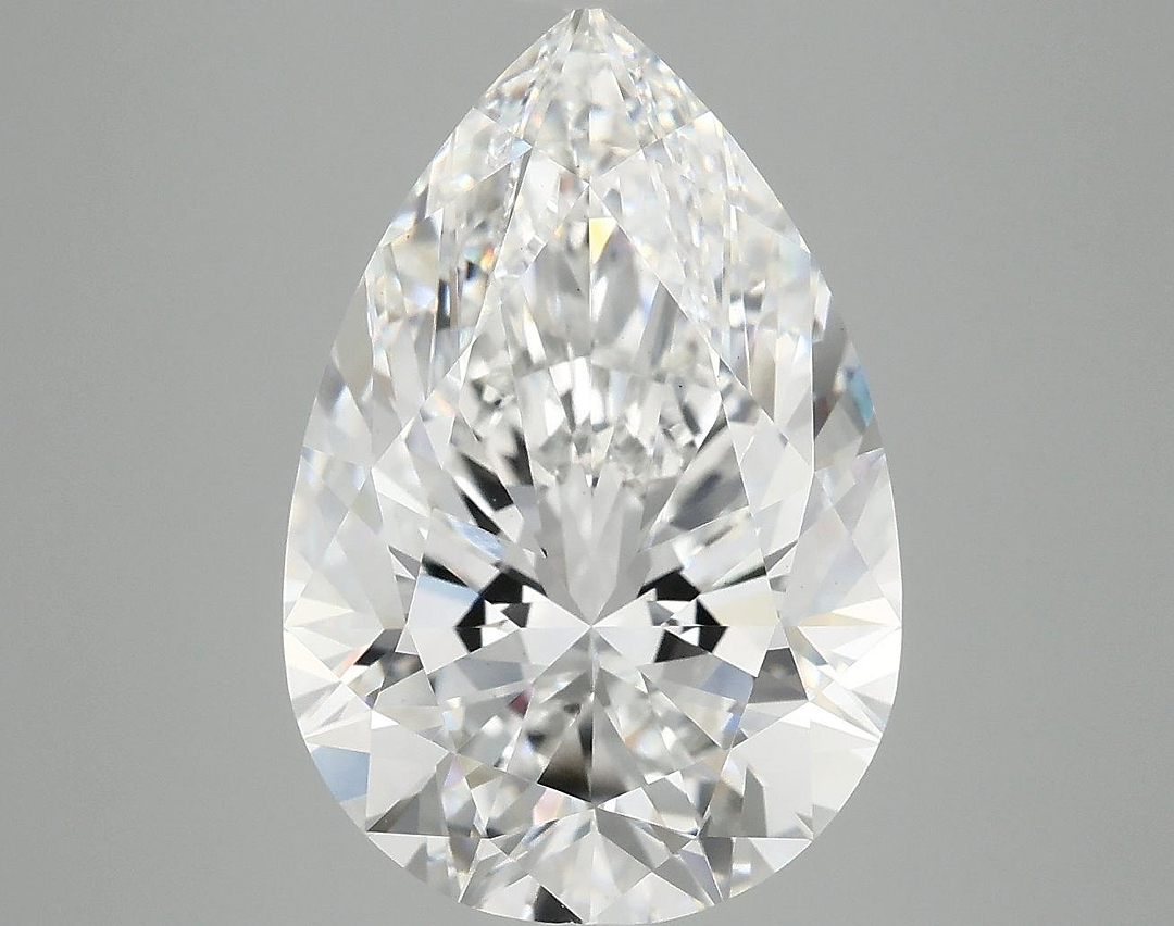 6.2 Carat Pear Shaped Excellent Cut VVS2 IGI Certified Lab Grown Diamond