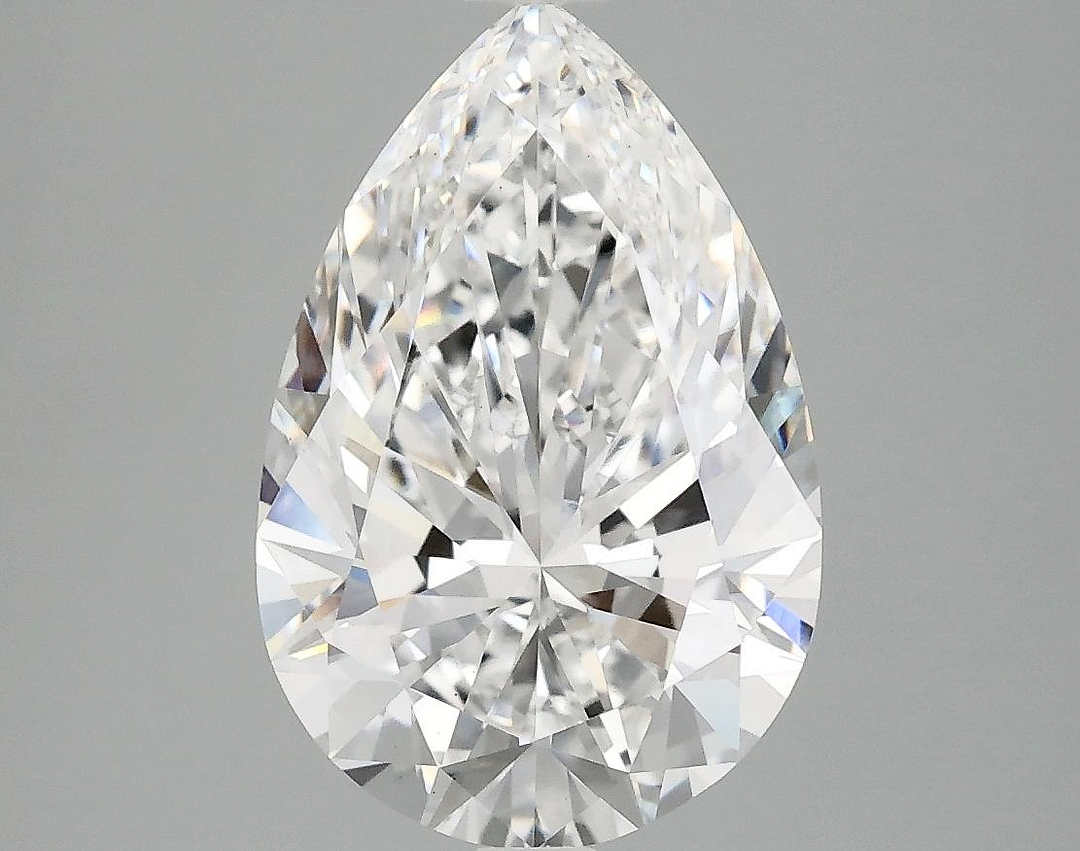 3.57 Carat Pear Shaped Excellent Cut VS1 IGI Certified Lab Grown Diamond