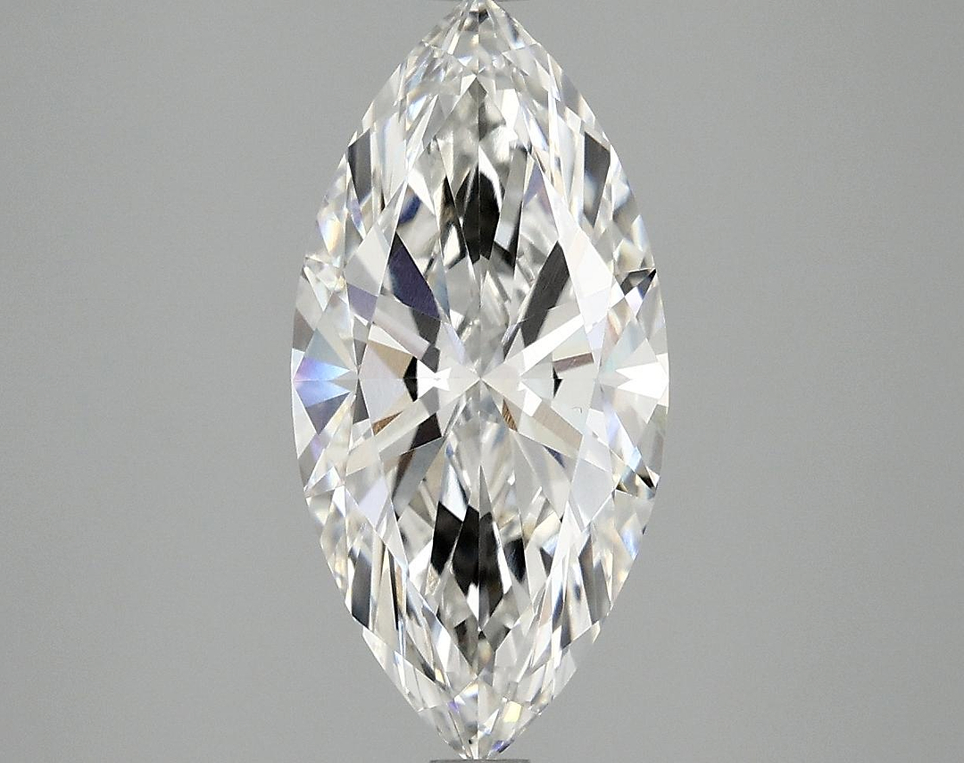 2.52 Carat Marquise Shaped Excellent Cut VS1 IGI Certified Lab Grown Diamond