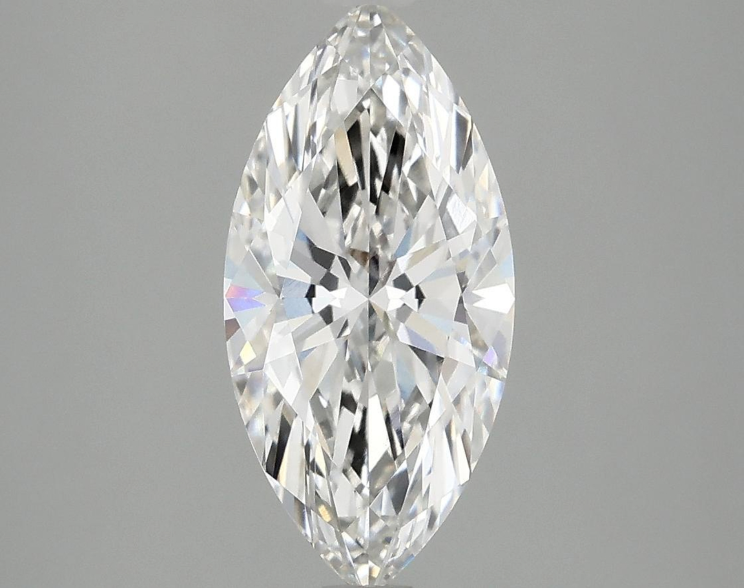 2.02 Carat Marquise Shaped Excellent Cut VVS2 IGI Certified Lab Grown Diamond